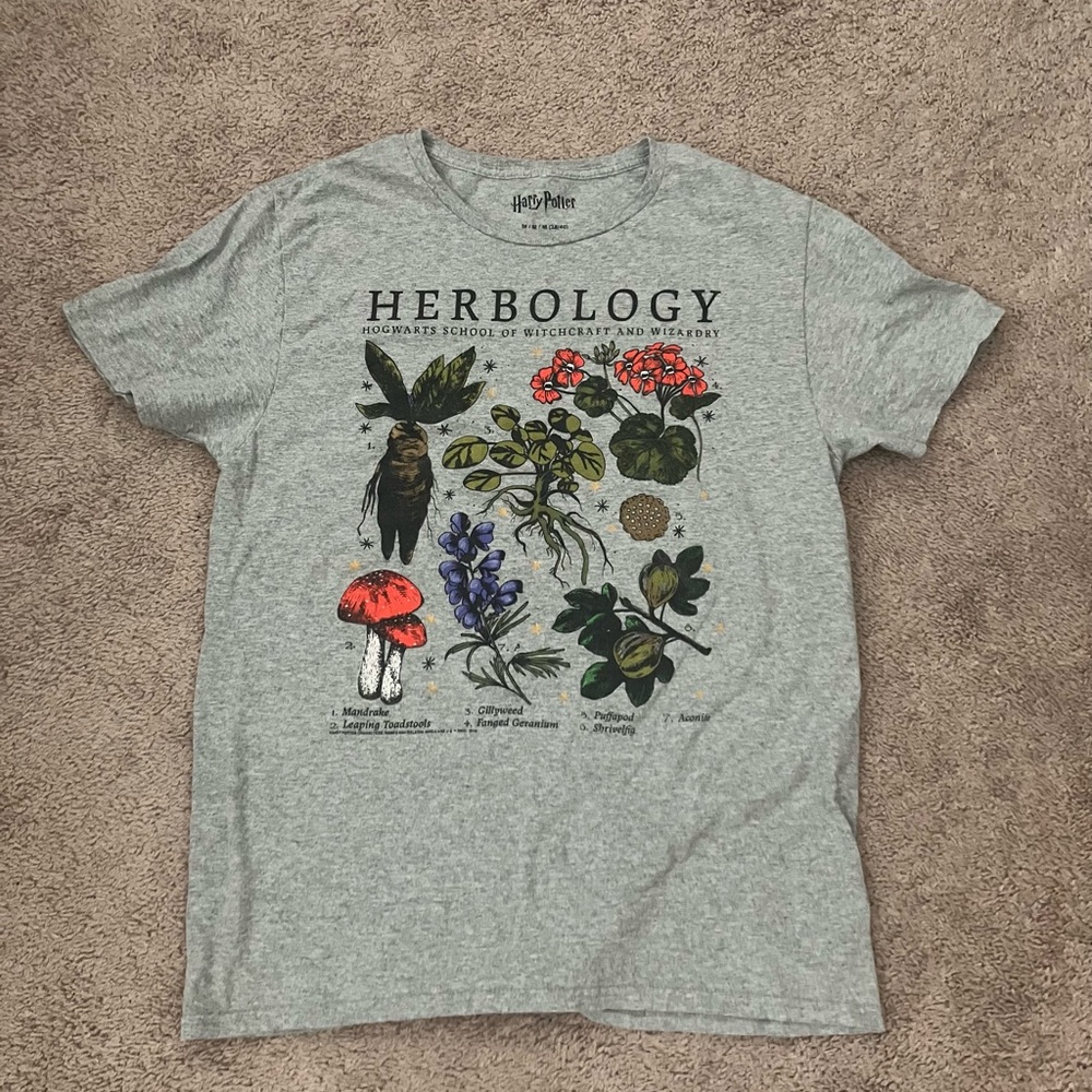 Warner Bros. Herbology Graphic Tee - Gray